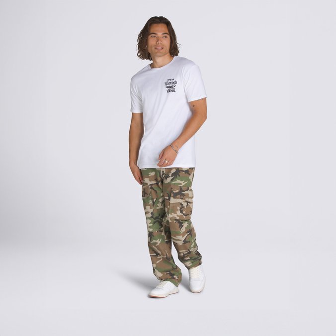 Camiseta Warped World Ss White