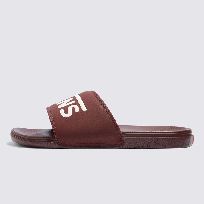 Chinelo Slide-On Vans Tawny Port