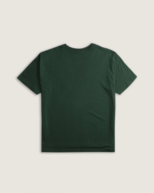 Camiseta Manga Curta Stretch Logo Oil Green