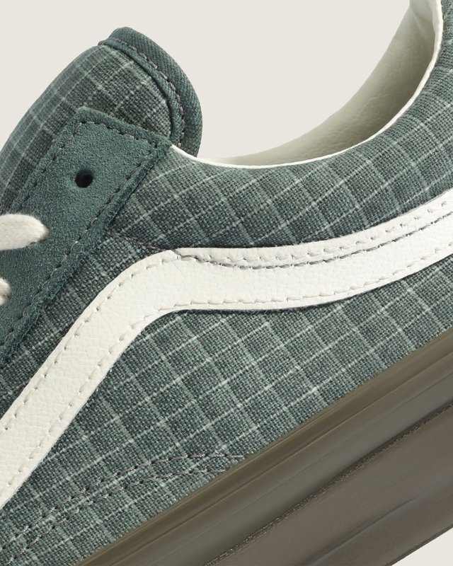 Tênis Old Skool Mte Washed Suede Mesh Dark Forest