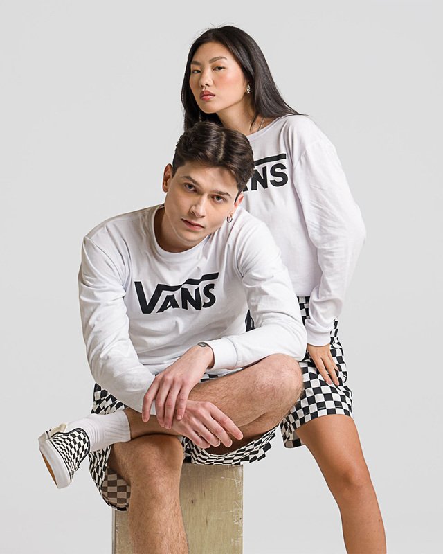 Camiseta Vans Classic White Black