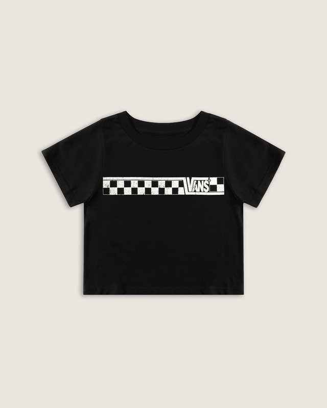 Camiseta Manga Curta Cropped Headstart Black