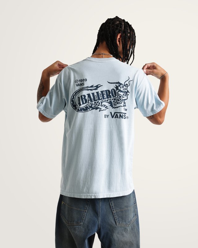 Camiseta Manga Curta Caballero Soft Slate