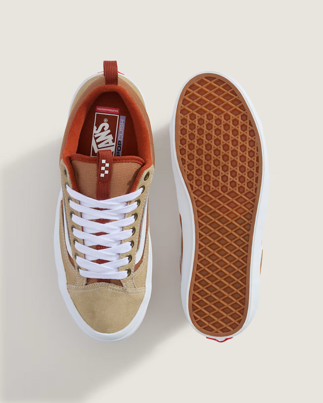 Tênis Skate Old Skool Khaki Burnt Orange