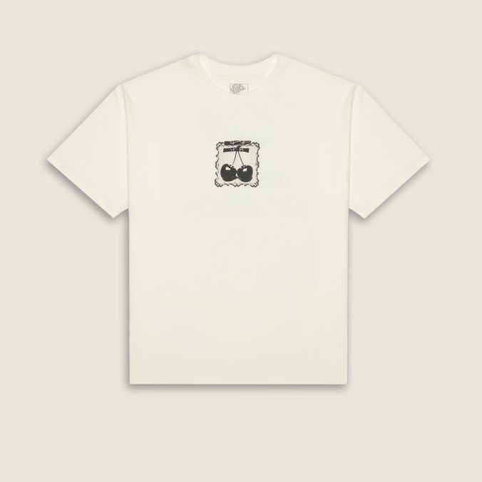 Camiseta Cherryride Outsized Ss Marshmallow Cherry