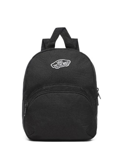 Uma mochila em tamanho compacto que carrega o DNA da Vans na essência. A Mochila Got This Mini preta traz dois compartimentos com fechos em zíper e alças ajustáveis, permitindo uso customizável. Traz aplicação de patch bordado com o lendário skate Vans “Off The Wall” com estampa icônica em checkerboard em preto e branco, trazendo um clima pronto para as ruas com um estilo retrô. Dimensões (AxLxP): 25 x 17 x 10 cm.