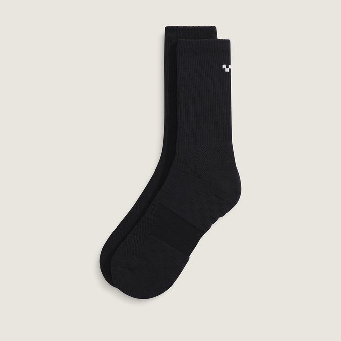 Meia Skate Standard Coolmax Crew Black