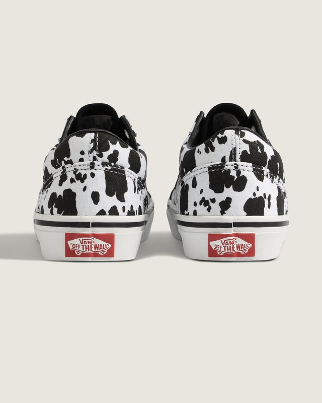 Tênis Old Skool Cow Black White Infantil