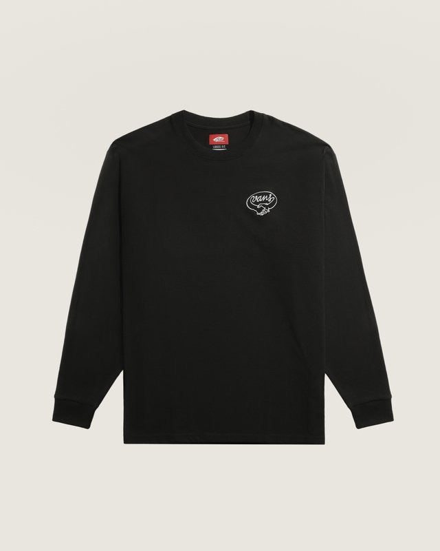 Camiseta Manga Longa Skate Br Loose Black