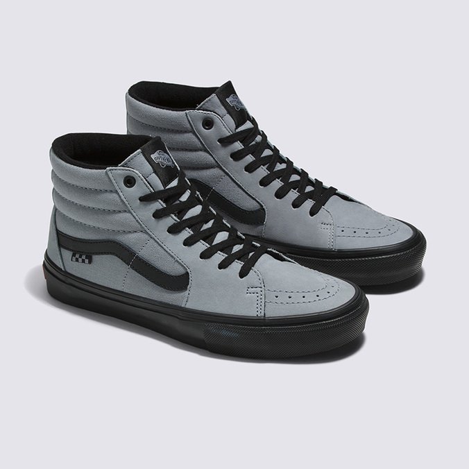 Tênis Skate Sk8-Hi Nubuck Washed Blue Black