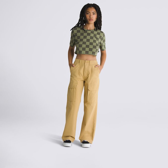 Camiseta Checker Crew Crop Ii Compl. Ultra Neo Vr3 Olivine