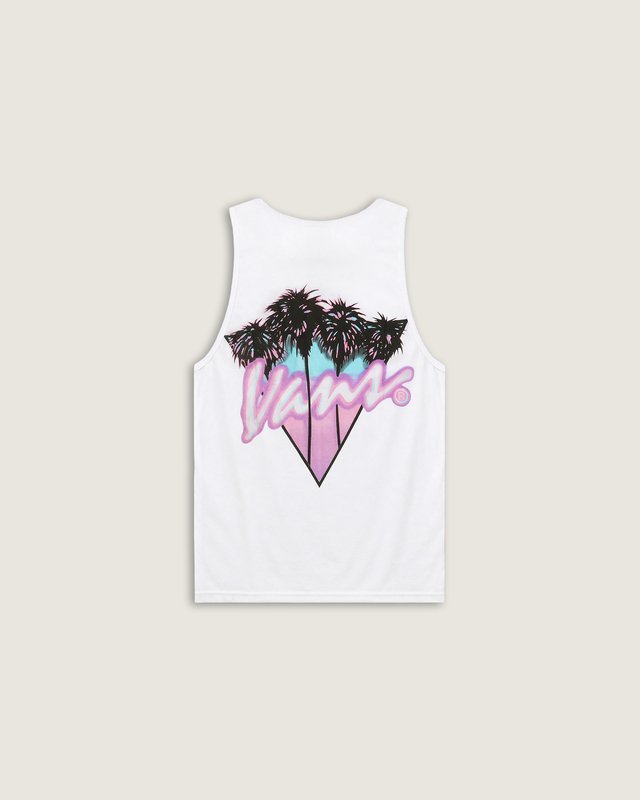 Camiseta Palm Drive White