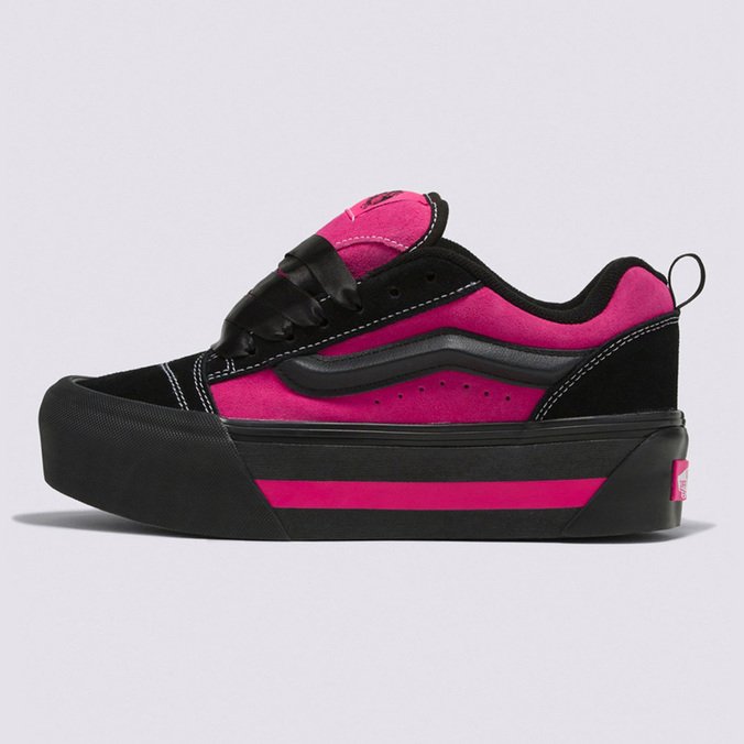 Tênis Knu Stack Vintage Satin Black Pink
