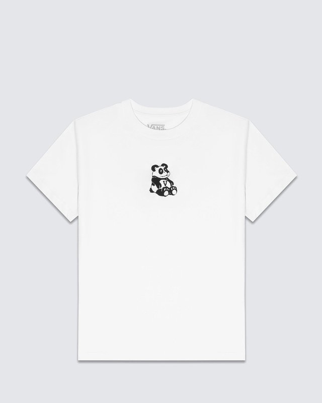 Camiseta V Panda SS White Infantil