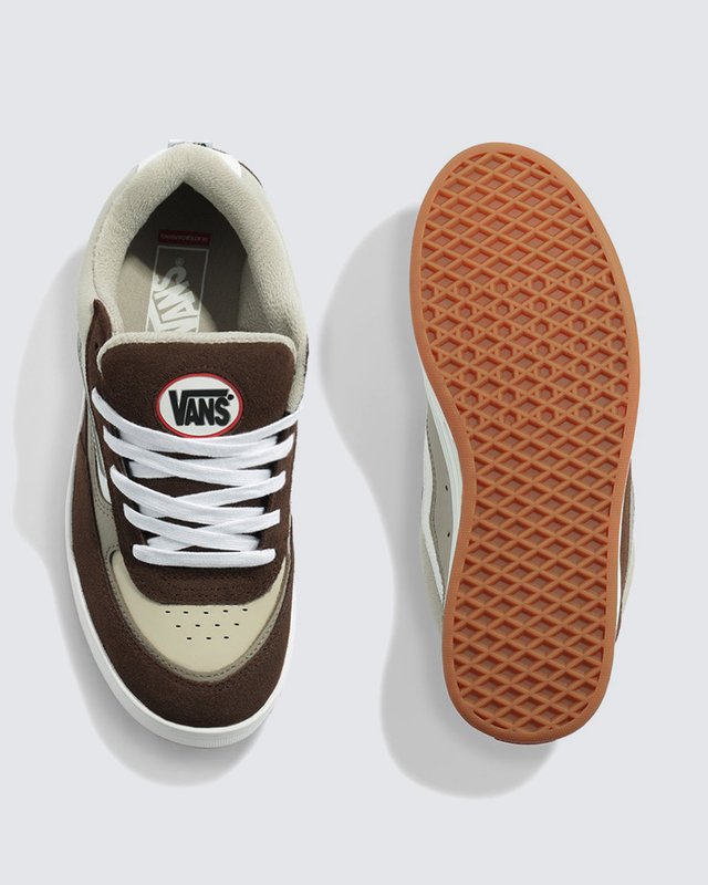 Tênis Estazzo Skate Dark Brown White