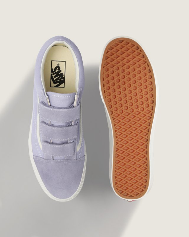 Tênis Old Skool Suede Canvas Soft Purple White