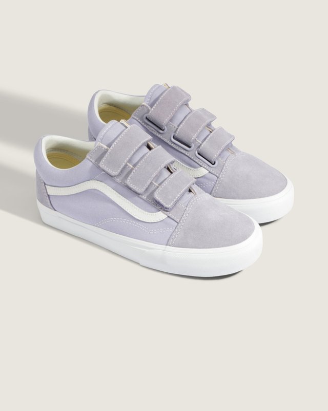 Tênis Old Skool Suede Canvas Soft Purple White