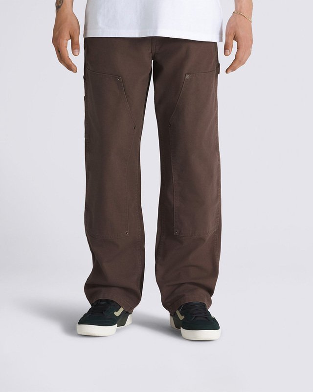 Calça Skate Drill Chore Ave Loose Carp Chocolate Brown