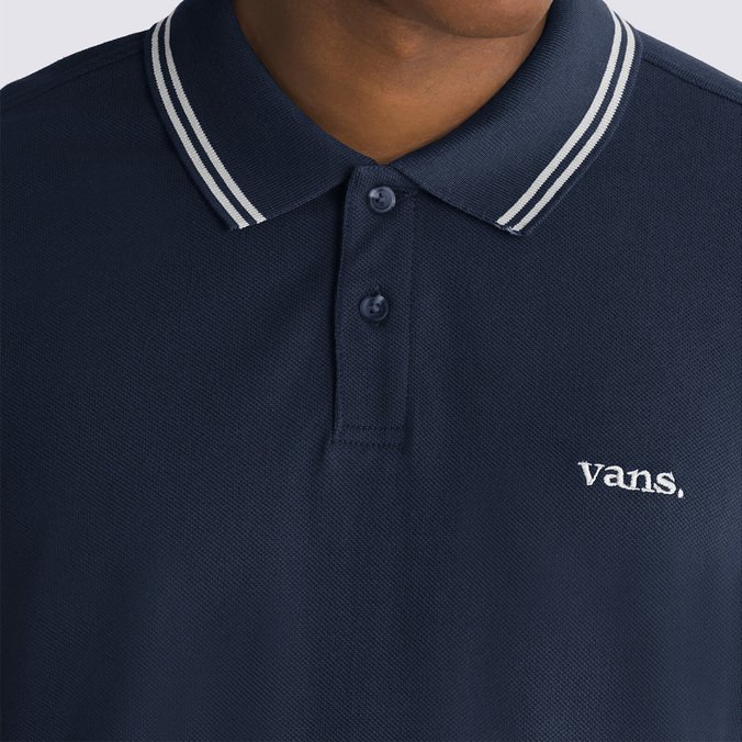 Camiseta Halecrest SS Polo Dress Blues