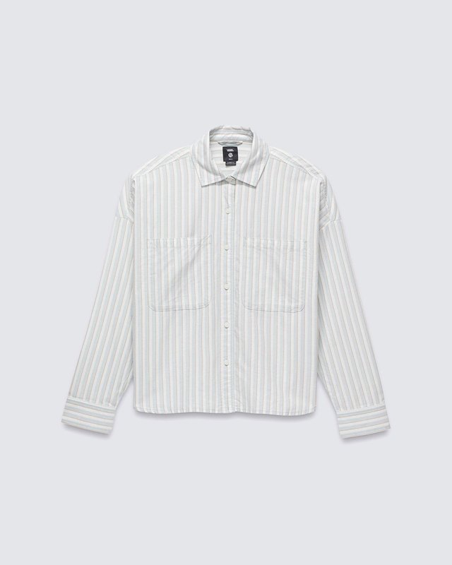 Camisa Antica Boxy LS Gray Mist
