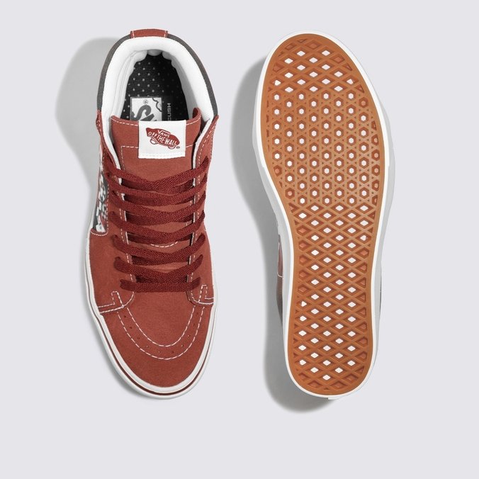 Tênis Sk8-Hi Fórmula 66 Comfycush Fired Brick