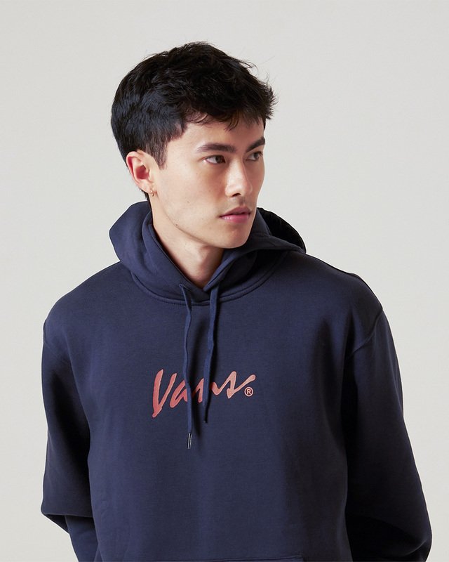 Moletom Scripted Vans Pullover Parisian Night