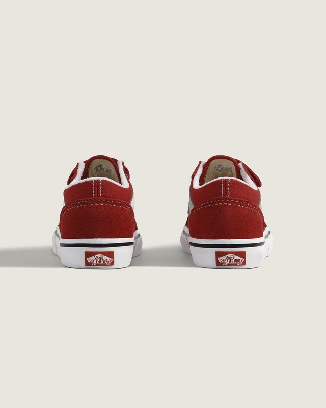 Tênis Old Skool V Racing Red True White Infantil