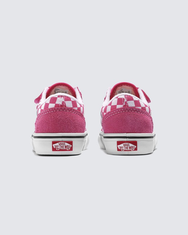 Tênis Old Skool Checkerboard Honeysuckle Infantil