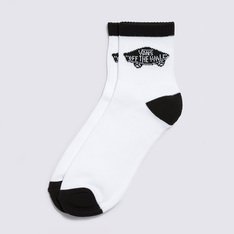 Combine os seus clássicos com uma meia que carrega o Lifestyle Vans por onde for. O par perfeito que traz estilo para todos os seus clássicos Vans. A Meia Art Half Crew Complementary - Sport Low White agrega estilo com toda a autenticidade Vans para compor o seu LifeStyle. O modelo de cano médio possui cor branca, com biqueira e calcanhares em preto. Traz assinatura Vans bordada na lateral do cano.