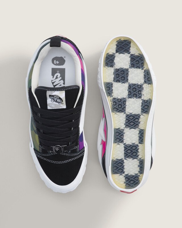 Tênis Knu Skool Vans X Bape Camo