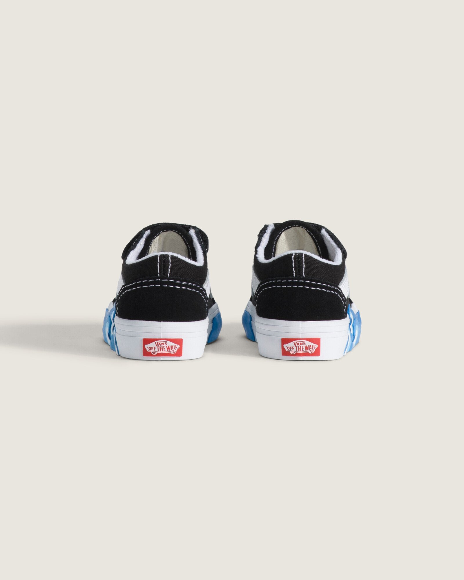 Tênis Old Skool V Black Bright Azure Infantil | Vans