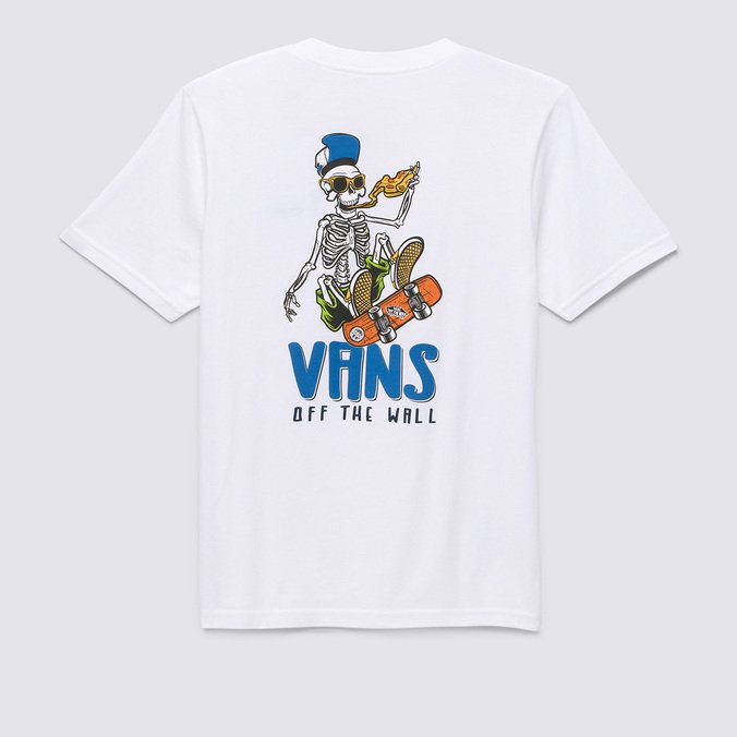 Camiseta Skull Slice Ss Infantil White