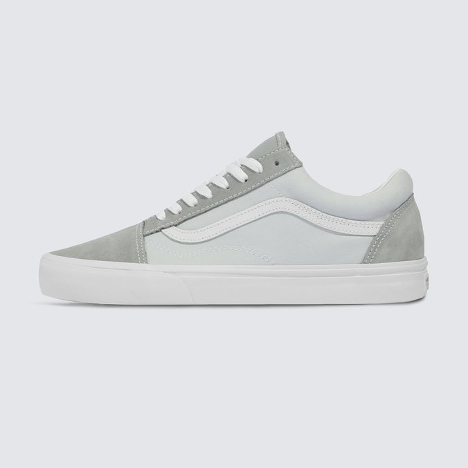 Tênis Old Skool Canvas Suede Block Gray