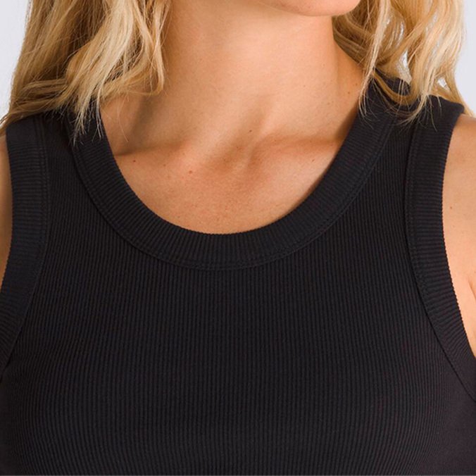 Regata Drew Rib Tank Seasonal Hero: Knu Skool Black