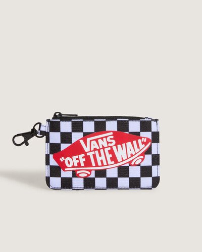 Feita para viagens, sessões de skate ou para o uso diário, a Carteira Off The Wall Zip Wallet Black White mantém seus itens essenciais por perto. Com um compartimento principal com zíper, o modelo comporta cartões, com janela para identidade e uma argola em D para fixação com clipe.