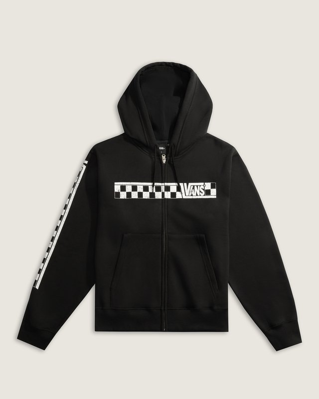 Moletom Racing Team Usa Full Zip Black