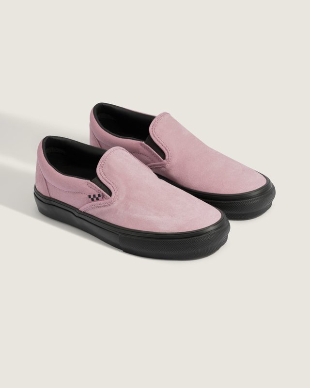 Tênis Skate Slip-On Pink Black