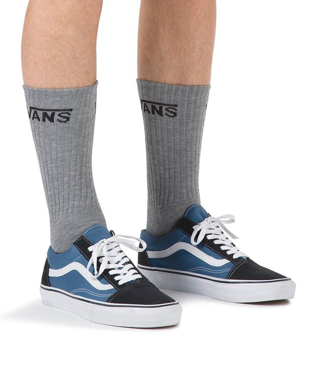 Meia Class Crew 41/45 Heather Grey (3 Pares)