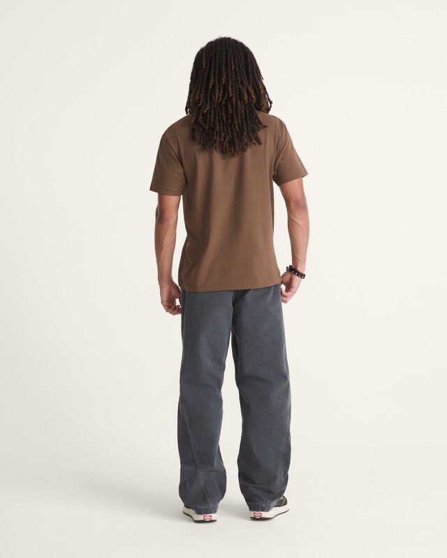 Calça Authentic Chino Loose Side Panel Charcoal Grey