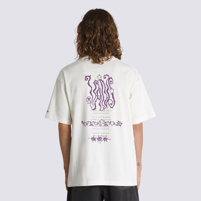 Camiseta Skate Difficult To Love Ss Mixxa Marshmallow