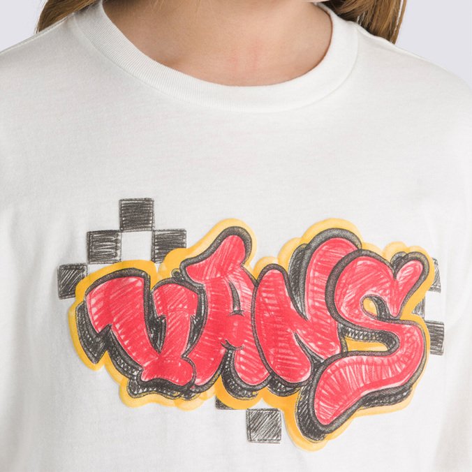 Camiseta Tagged SS Marshmallow Infantil