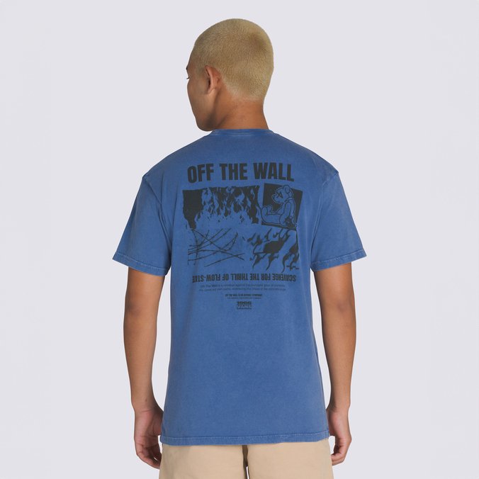 Camiseta Flow State Ss True Blue