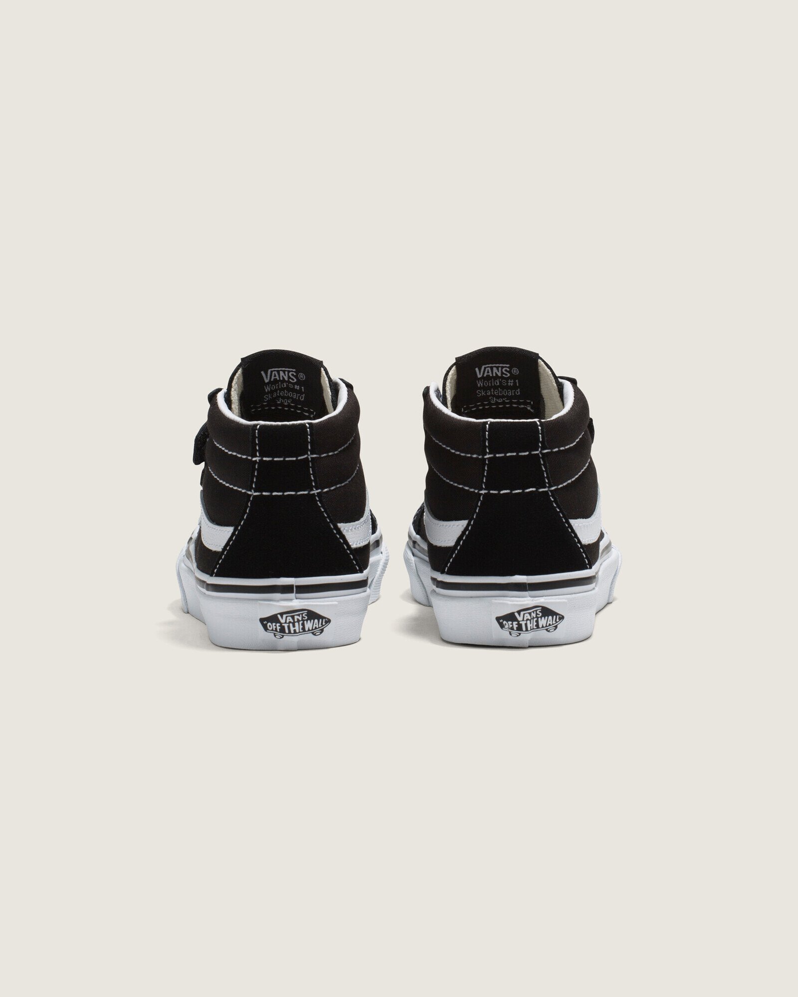 CHIBI1967様vans チェッカー sk8-mid 28cm sk8-hi Tênis Sk8-Mid New Black True White Infantil | Vans