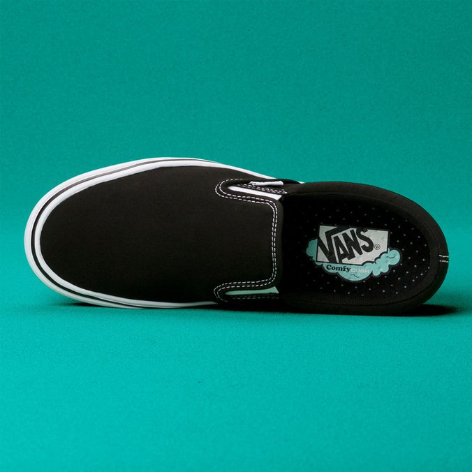 Tênis Slip-On Comfycush Black True White