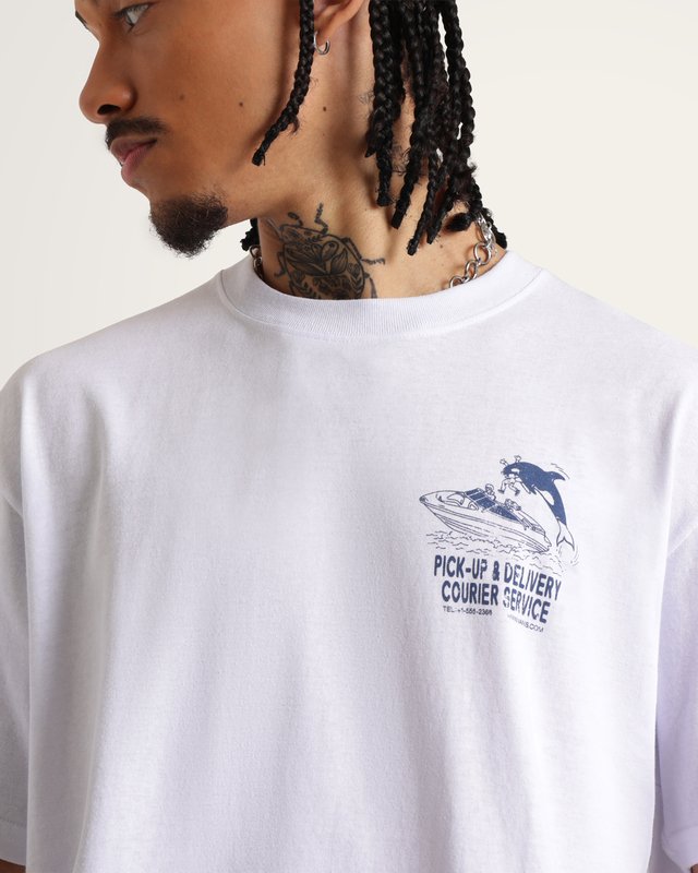 Camiseta Manga Curta Paulys Delivery White