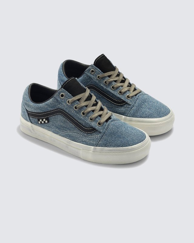 Tênis Old Skool Skate Denim Blue Black