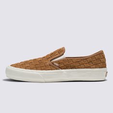 Tênis Slip-On Vr3 Sf Leather Weave Chipmunk