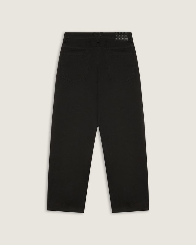 Calça Check 5 Loose Denim Black