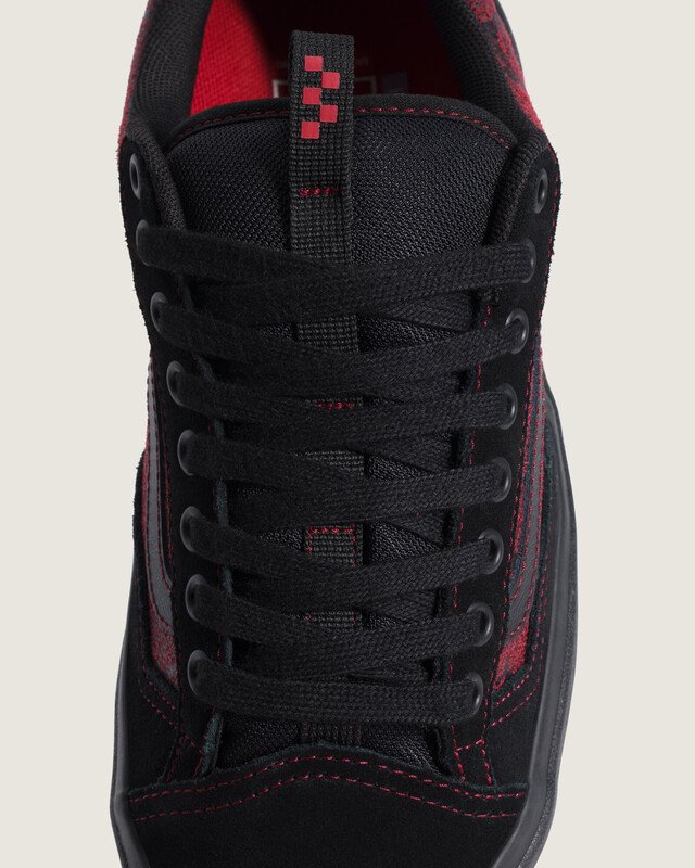 Tênis Skate Old Skool 36+ Halloween Saw Red Black