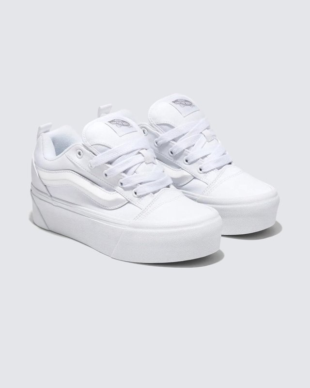 Tênis Knu Skool Stack True White